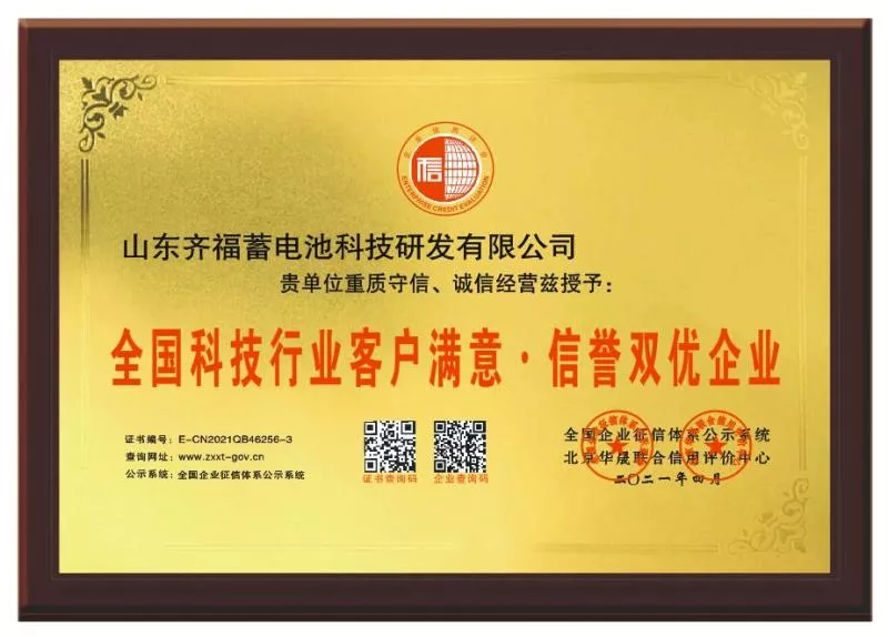 全国科技行业双优企业